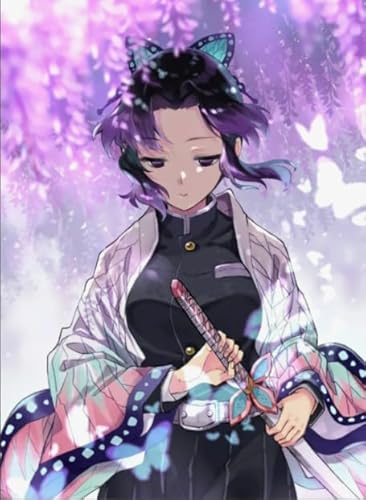 Japanese Animes Demons Kochou Shinobus Picture Plakat，Für Kinder Spielzeug Lernspiele Plakats ，1000 Teile Puzzle Dw474Sk von DMQBT