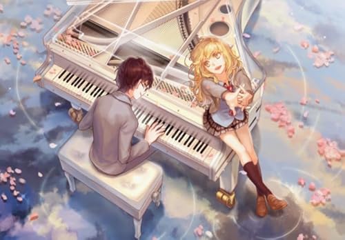 Japanese Animes Your Lie In Aprils Bilder - 1000 Teile Puzzle - Erwachsene Personalisierte Herausforderung Spielzeug - Wand Kunst Dekoration - Lernspielzeug Für Kinder Dw580Sk von DMQBT