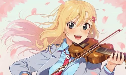Japanese Animes Your Lie In Aprils Bilder - 1000 Teile Puzzle - Erwachsene Personalisierte Herausforderung Spielzeug - Wand Kunst Dekoration - Lernspielzeug Für Kinder Dw581Sk von DMQBT