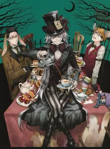 Japanische Animes Black Brina Palencia Plakat,1000 Stücks Puzzle,Lernspielzeug Für Kinder,Gedächtnis Kognitions Spiel Xw06Qk von DMQBT