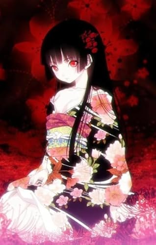 Japanische Animes Hellss Girlss Plakat Picture - 1000 Stücks Puzzles - Adult Stress Relief Spiel Kunst Bild - Lernspielzeug Für Kinder Xw115Qk von DMQBT