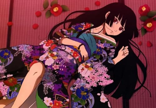 Japanische Animes Hellss Girlss Plakat Picture - 1000 Stücks Puzzles - Adult Stress Relief Spiel Kunst Bild - Lernspielzeug Für Kinder Xw117Qk von DMQBT