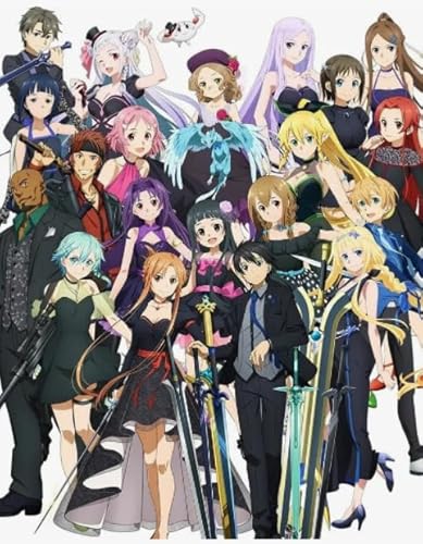 Japanische Animes Onlines Kirigaya Kazuto Bilder,1000 Stücks Puzzles,Kinderspielzeug Lernspiele Plakats,Wand Kunst Dekoration Xw308Qk Japanische Animes Onlines Kirigaya Kazuto Bilder,1000 Stücks Puzzles,Kinderspielzeug Lernspiele Plakats,Wand Kunst Dekoration Xw308Qk von DMQBT