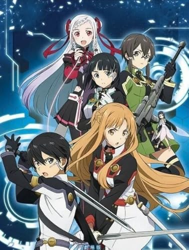 Japanische Animes Onlines Kirigaya Kazuto Bilder,1000 Stücks Puzzles,Kinderspielzeug Lernspiele Plakats,Wand Kunst Dekoration Xw313Qk Japanische Animes Onlines Kirigaya Kazuto Bilder,1000 Stücks Puzzles,Kinderspielzeug Lernspiele Plakats,Wand Kunst Dekoration Xw313Qk von DMQBT