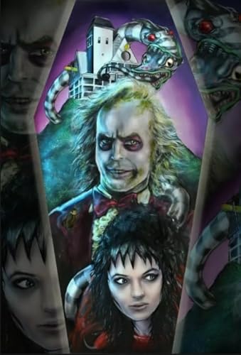 Juices Horror Movie Plakat - 1000 Teile Puzzles - Erwachsene Personalisierte Herausforderung Spielzeug - Gedächtnis Kognition Spiel Dw664Sk von DMQBT