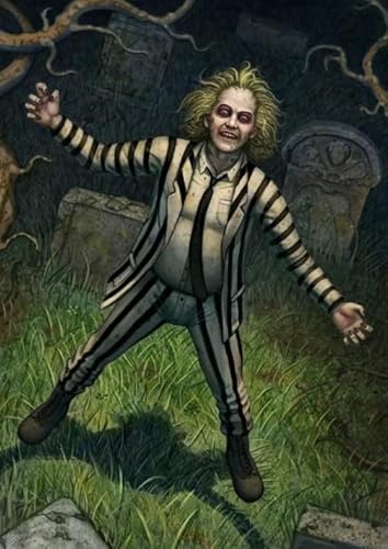 Juices Horror Movie Plakat - 1000 Teile Puzzles - Erwachsene Personalisierte Herausforderung Spielzeug - Gedächtnis Kognition Spiel Dw665Sk von DMQBT