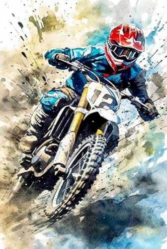 Motoss Racings Oil Painting Bilder - Puzzle 1000 Teile - Für Erwachsene Stressabbau Spiel Kunst Bild - Home Decor Dw578Sk von DMQBT