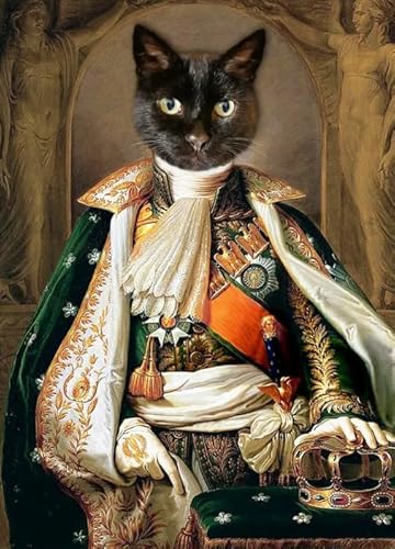 Puzzle 1000 Stücks, Picture Cat In Suit Animal Print Hanging Cute Funny Retro Pet Plakats, Buntes Puzzles, Spiele Zum Stressabbau In Der Familie,Puzzles for Adults Xw358Qk Puzzle 1000 Stücks, Picture Cat In Suit Animal Print Hanging Cute Funny Retro Pet Plakats, Buntes Puzzles, Spiele Zum Stressabbau In Der Familie,Puzzles for Adults Xw358Qk von DMQBT