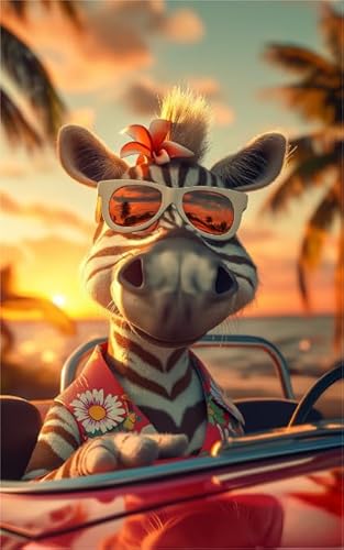 Puzzle 1000 Stücks - Abstrakte Kunst Animals with Glasses Painting - Buntes - Elderly Gedächtnis Kognitions Spiels - Lernspielzeug Für Kinder Xw83Qk von DMQBT