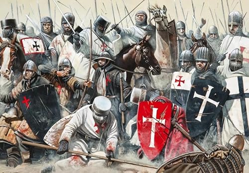 Puzzle 1000 Stücks - Medievals Cruciata Art Plakat - Personalisiertes Herausforderungs Spielzeug Für Erwachsene - Familie Spaß Herausforderung Spielzeug Xw430Qk von DMQBT