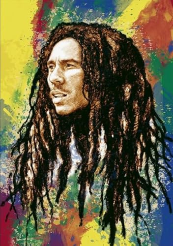Puzzle 1000 Teile ，Marleys Singers Abstract Plakat ，Für Erwachsene Personalisierte Herausforderung Spielzeug ，Wand Kunst Dekoration ，Familie Spaß Herausforderung Spielzeug Dw289Sk von DMQBT