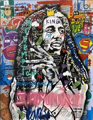 Puzzle 1000 Teile ，Marleys Singers Abstract Plakat ，Für Erwachsene Personalisierte Herausforderung Spielzeug ，Wand Kunst Dekoration ，Familie Spaß Herausforderung Spielzeug Dw290Sk von DMQBT
