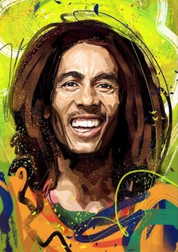 Puzzle 1000 Teile ，Marleys Singers Abstract Plakat ，Für Erwachsene Personalisierte Herausforderung Spielzeug ，Wand Kunst Dekoration ，Familie Spaß Herausforderung Spielzeug Dw291Sk von DMQBT