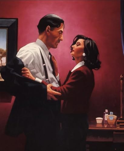 Puzzle 1000 Teile ，Vettriano Paintings ，Für Erwachsene Stressabbau Spiel Kunst Bild ，Heim-Dekoration ，Familie Stress Reduktion Spiele Dw276Sk von DMQBT