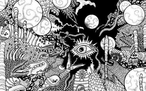 Puzzle 1000 Teile - Eyess Abstrakte Kunst Paintings - Für Erwachsene Personalisierte Herausforderung Spielzeug - Heim-Dekoration - Erwachsene Personalisierte Herausforderung Spielzeug Dw299Sk von DMQBT