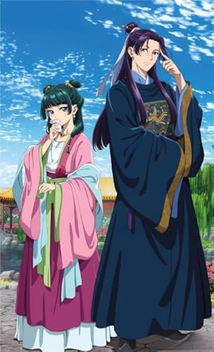 Puzzle 1000 Teile - Für Lernspielzeug Für Kinder - Japanese Animes Apothecarys Diaries Plakat - Buntes Unregelmäßiges Puzzle Dw09Sk von DMQBT