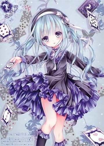 Puzzle 1000 Teile - Japanese Anime Girlss Illustrations - Für Personalisiertes Puzzle-Spielzeug Für Kinder Und Erwachsene - Wand Kunst Dekoration Dw347Sk von DMQBT