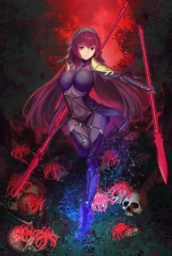 Puzzle 1000 Teile - Servants Animes Plakat Puzzle Game - Für Erwachsene Personalisierte Herausforderung Spielzeug - Familie Stress Reduktion Spiele Dw417Sk von DMQBT