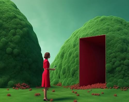 Puzzle 1000 Teile - Surreal Abstract Plakat - Für Erwachsene Challenge Game - Familie Stress Reduktion Spiele - Wand Kunst Dekoration Dw95Sk von DMQBT