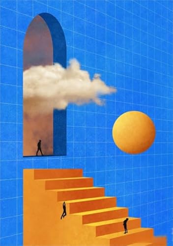 Puzzle 1000 Teile - Surreal Art Geometrys Paintings - Abstrakte Kunst Plakat - Für Erwachsene Personalisierte Herausforderung Spielzeug - Wand Kunst Dekoration Dw58Sk von DMQBT