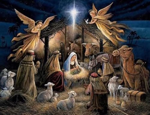Puzzles 1000 Stück,Jesus Nativity,Colorful,Unregelmäßige Puzzle Teile,Adult Family Puzzle Challenge Toy,Memory-Spiel Für Senioren Cf43Tn Puzzles 1000 Stück,Jesus Nativity,Colorful,Unregelmäßige Puzzle Teile,Adult Family Puzzle Challenge Toy,Memory-Spiel Für Senioren Cf43Tn von DMQBT