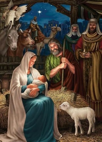 Puzzles 1000 Stück,Jesus Nativity,Colorful,Unregelmäßige Puzzle Teile,Adult Family Puzzle Challenge Toy,Memory-Spiel Für Senioren Cf46Tn Puzzles 1000 Stück,Jesus Nativity,Colorful,Unregelmäßige Puzzle Teile,Adult Family Puzzle Challenge Toy,Memory-Spiel Für Senioren Cf46Tn von DMQBT
