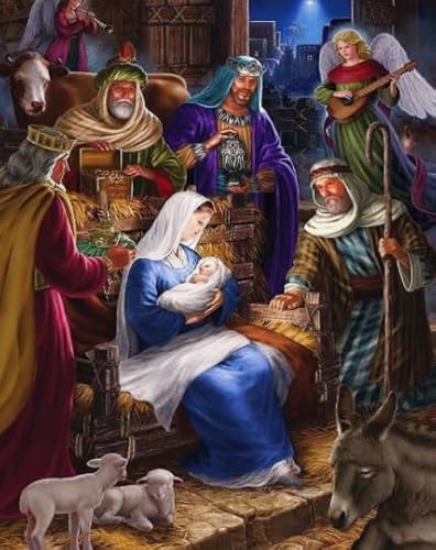 Puzzles 1000 Stück,Jesus Nativity,Colorful,Unregelmäßige Puzzle Teile,Adult Family Puzzle Challenge Toy,Memory-Spiel Für Senioren Cf47Tn Puzzles 1000 Stück,Jesus Nativity,Colorful,Unregelmäßige Puzzle Teile,Adult Family Puzzle Challenge Toy,Memory-Spiel Für Senioren Cf47Tn von DMQBT
