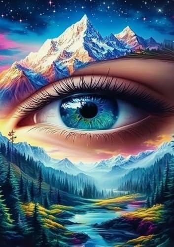 Surreal The Eyes Painting - Schwierig Puzzle - Für Erwachsene Challenge Game - Erwachsene Familie Stress Relief Puzzle Spielzeug - 1000 Teile Puzzle Dw16Sk Surreal The Eyes Painting - Schwierig Puzzle - Für Erwachsene Challenge Game - Erwachsene Familie Stress Relief Puzzle Spielzeug - 1000 Teile Puzzle Dw16Sk von DMQBT