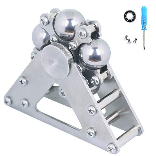 DMaos Riesenrad Fidget Spinner, kinetisches Schreibtischspielzeug Spin mit Ständer, Metall, Edelstahl, Premium-Geschenk, kleines Figit-Spielzeug für Erwachsene und Kinder DMaos Riesenrad Fidget Spinner, kinetisches Schreibtischspielzeug Spin mit Ständer, Metall, Edelstahl, Premium-Geschenk, kleines Figit-Spielzeug für Erwachsene und Kinder von DMaos