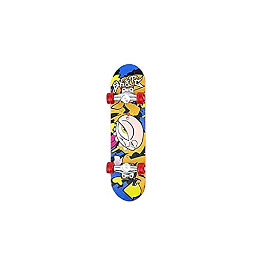 Baby Finger, kleines Skateboard für Kinder, langlebiges Spielzeug für Rollschuhe mit Fingern mit LKW-Kunst, kleines Spielbrett für Kinder, Geburtstagsgeschenk, Schlüsselanhänger Baby Finger, kleines Skateboard für Kinder, langlebiges Spielzeug für Rollschuhe mit Fingern mit LKW-Kunst, kleines Spielbrett für Kinder, Geburtstagsgeschenk, Schlüsselanhänger von DNCG