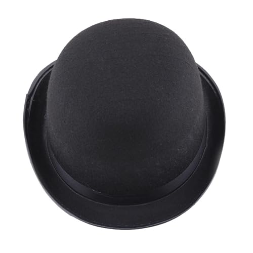 DNCG Klassischer Vintage-Melwonenhut, französischer Beret Wool, viktorianischer Kostümhut, schwarzer Filz, klassisch, Melwon für Erwachsene, Sommerurlaubskostüm, Kopfbedeckung DNCG Klassischer Vintage-Melwonenhut, französischer Beret Wool, viktorianischer Kostümhut, schwarzer Filz, klassisch, Melwon für Erwachsene, Sommerurlaubskostüm, Kopfbedeckung von DNCG