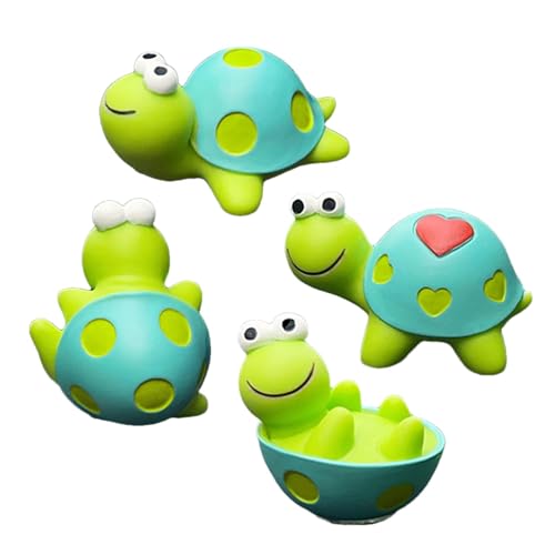 DNCG Marine Figur, kleine Schildkröten,4 kreative kleine Schildkrötenfiguren - Meeresschildkröten-Skulptur, Desktop-Dekoration, Tierfiguren für zu Hause und Puppen 'acqu DNCG Marine Figur, kleine Schildkröten,4 kreative kleine Schildkrötenfiguren - Meeresschildkröten-Skulptur, Desktop-Dekoration, Tierfiguren für zu Hause und Puppen 'acqu von DNCG