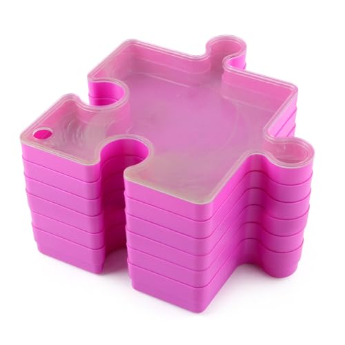 Puzzle-Tabletts, stapelbare Tabletts mit Deckel für das Sortieren von Puzzle, hochwertige Puzzle-Box, organisieren und sortieren Sie Puzzles mit Leichtigkeit Puzzle-Tabletts, stapelbare Tabletts mit Deckel für das Sortieren von Puzzle, hochwertige Puzzle-Box, organisieren und sortieren Sie Puzzles mit Leichtigkeit von DNCG