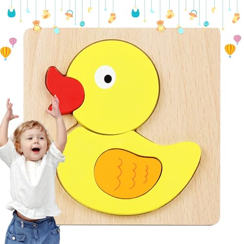 Wooden Puzzles für Tiere, Tier-Puzzle, Tier-Puzzle, Game Educational Puzzle, niedliches Holz, Kleinkinder, Lernen, Lernen, Preschool und Mädchen, 4-6 Wooden Puzzles für Tiere, Tier-Puzzle, Tier-Puzzle, Game Educational Puzzle, niedliches Holz, Kleinkinder, Lernen, Lernen, Preschool und Mädchen, 4-6 von DNCG