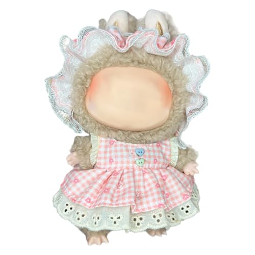 Niedliche Mini Plüsch Puppen Kleidung Outfit nur Bekleidungs zubehör für 17cm Labubu Puppen Pullover Hoodie Kleidung DIY Kinder Geschenke Niedliche Mini Plüsch Puppen Kleidung Outfit nur Bekleidungs zubehör für 17cm Labubu Puppen Pullover Hoodie Kleidung DIY Kinder Geschenke von DNMH