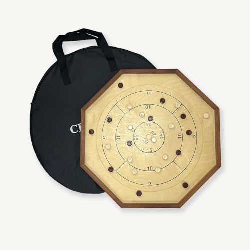 DOCTOR SPORT Crokinole in Bag - Official Size - Ready to Play von DOCTOR SPORT