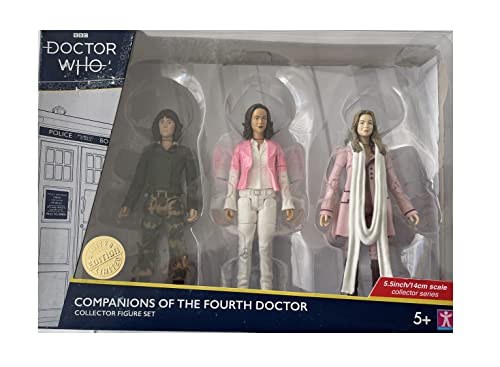 DOCTOR WHO Companions of The Fourth Doctor Sammelfiguren-Set 07202RPD von DOCTOR WHO