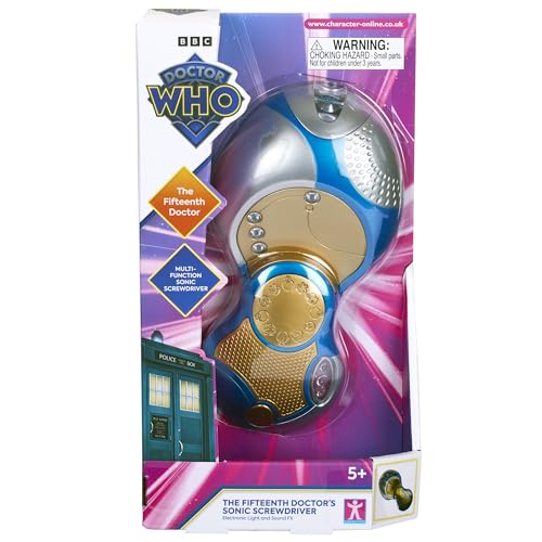 Doctor Who Fifteenth Doctor's Sonic Screwdriver Toy Official Merchandise Doctor Who Fifteenth Doctor's Sonic Screwdriver Toy Official Merchandise von DOCTOR WHO