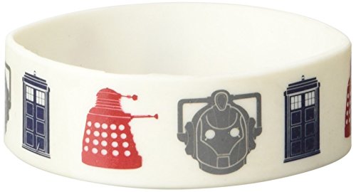 Doctor Who Ikonen Gummi Armband Doctor Who Ikonen Gummi Armband von DOCTOR WHO