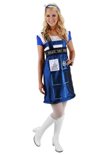 Dr. Who Tardis Dress Costume Adult Small/Medium Dr. Who Tardis Dress Costume Adult Small/Medium von Elope