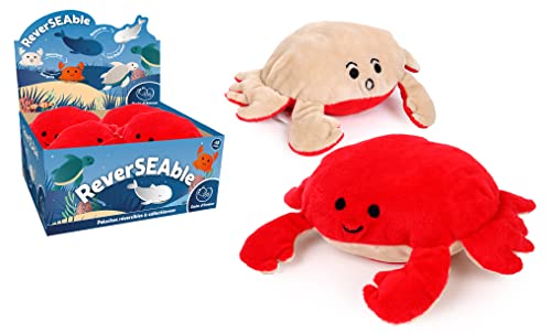 Dodo d'AMOUR - Doppelseitiges umkehrbares Plüschtier - Ausdruck - 206931 - Rot - Krabbe - Kuscheltier - Spielzeug - Emotion - Stimmung - 25 cm x 17 cm - Ab 18 Monaten Dodo d'AMOUR - Doppelseitiges umkehrbares Plüschtier - Ausdruck - 206931 - Rot - Krabbe - Kuscheltier - Spielzeug - Emotion - Stimmung - 25 cm x 17 cm - Ab 18 Monaten von Dodo d'AMOUR
