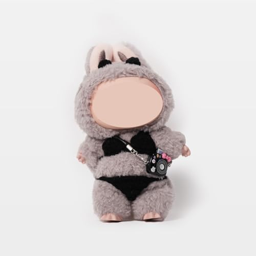 Kleidung für 17 cm Puppe, handgefertigtes Bikini-Set mit Zubehör-Outfit, 4 Stück Kawaii-Chic-Stil, süßes Kleid für Puppen Zubehör Kleidung für 17 cm Puppe, handgefertigtes Bikini-Set mit Zubehör-Outfit, 4 Stück Kawaii-Chic-Stil, süßes Kleid für Puppen Zubehör von DODOOS