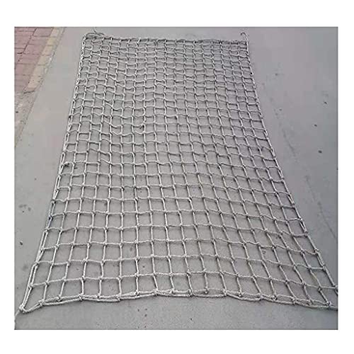 DOEMTY Indoor Kletternetze for Kinder Sicherheitsnetz, Spielplatz Große Kletterleiter Net Schaukel Heavy Duty Frachtnetz(2X4m/6.6X13.12ft) von DOEMTY