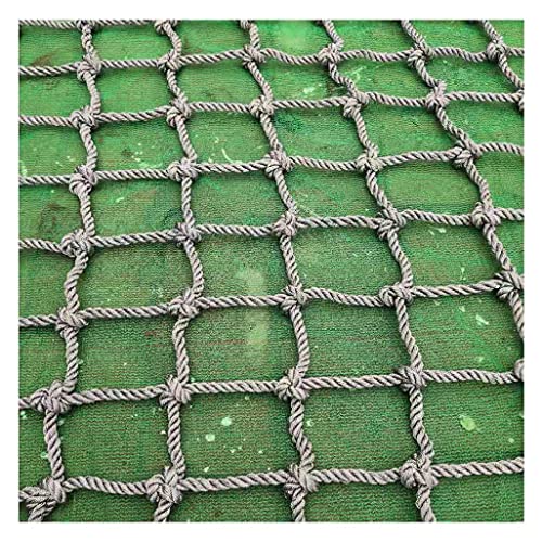 DOEMTY Kinder-Kletternetz, Indoor Entertainment Schutz Sicherheitsnetz, Robuste Langlebige Fitness Seilnetze, Durchmesser 8mm(2X2m/6.6X6.6ft) von DOEMTY