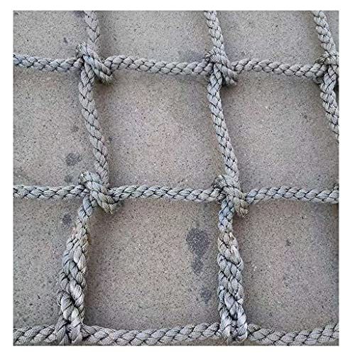 DOEMTY Kletternetz für Kinder - Frachtnetz Outdoor Indoor - Gartensicherheitsnetz - Strapazierfähiges Seilleiternetz Spielplatz(2X2m/6.6X6.6ft) von DOEMTY