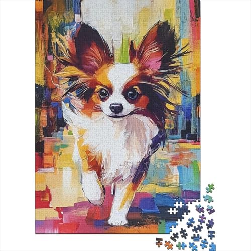 Papillon Puzzles 1000 Teile Schwer Puzzle Spielzeug Lernspiel Impossible Herausforderung Spielzeug Für Erwachsene Und Kinder Ab 14 Jahren 1000pcs (75x50cm) von DOEMTY