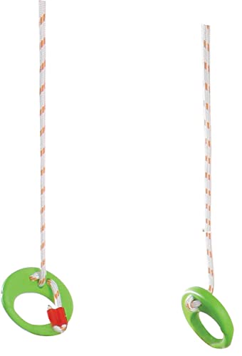 DOHÁNY Gymnastikringe Kinder Turnringe Schaukelringe grün Sportgerät Spielzeug 2-TLG. DOHÁNY Gymnastikringe Kinder Turnringe Schaukelringe grün Sportgerät Spielzeug 2-TLG. von DOHÁNY