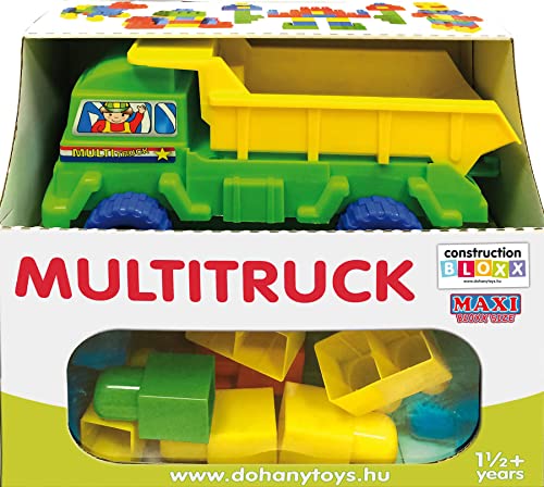 DOHÁNY Multitruck Muldenkipper Kipper mit Noppen Steckbausteine Maxi Bloxx 24-TLG. DOHÁNY Multitruck Muldenkipper Kipper mit Noppen Steckbausteine Maxi Bloxx 24-TLG. von DOHÁNY