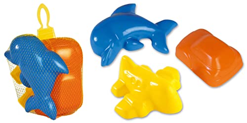 DOHÁNY Sandformen Sandspielzeug Förmchen Formen Set 3-TLG. Sand- und Wasserspielzeug von DOHÁNY