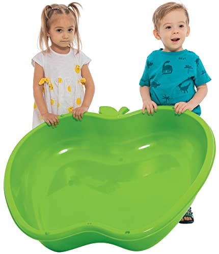 DOHÁNY Sandkasten Apfel Kinder Pool Planschbecken Bällebad 1-TLG. (grün), 461 von COXZD